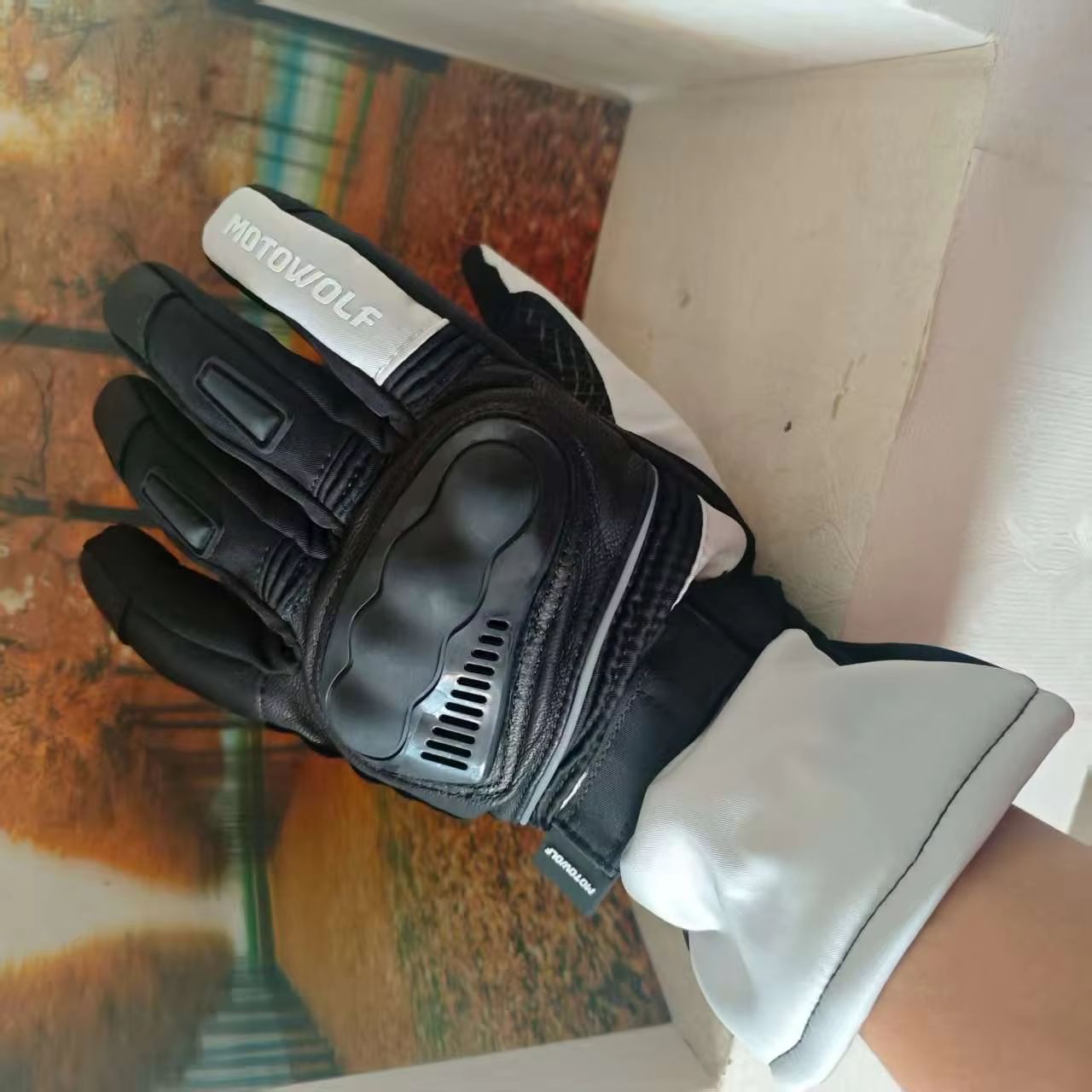 Ski Glove Waterproof - Motowolf Winter Motorcycle Gloves Fleece Thermal
