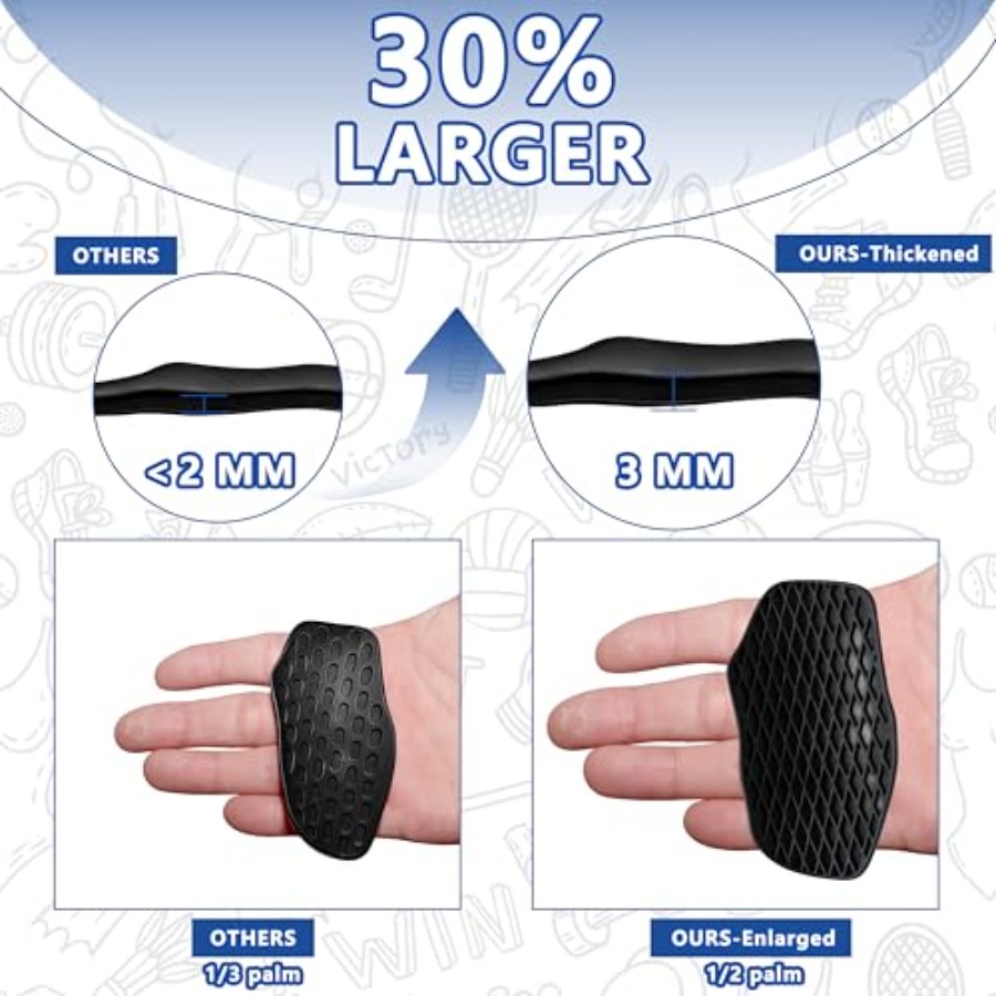 Large Silicone Workout Grips K - Workout Glove Gym reseña y precio