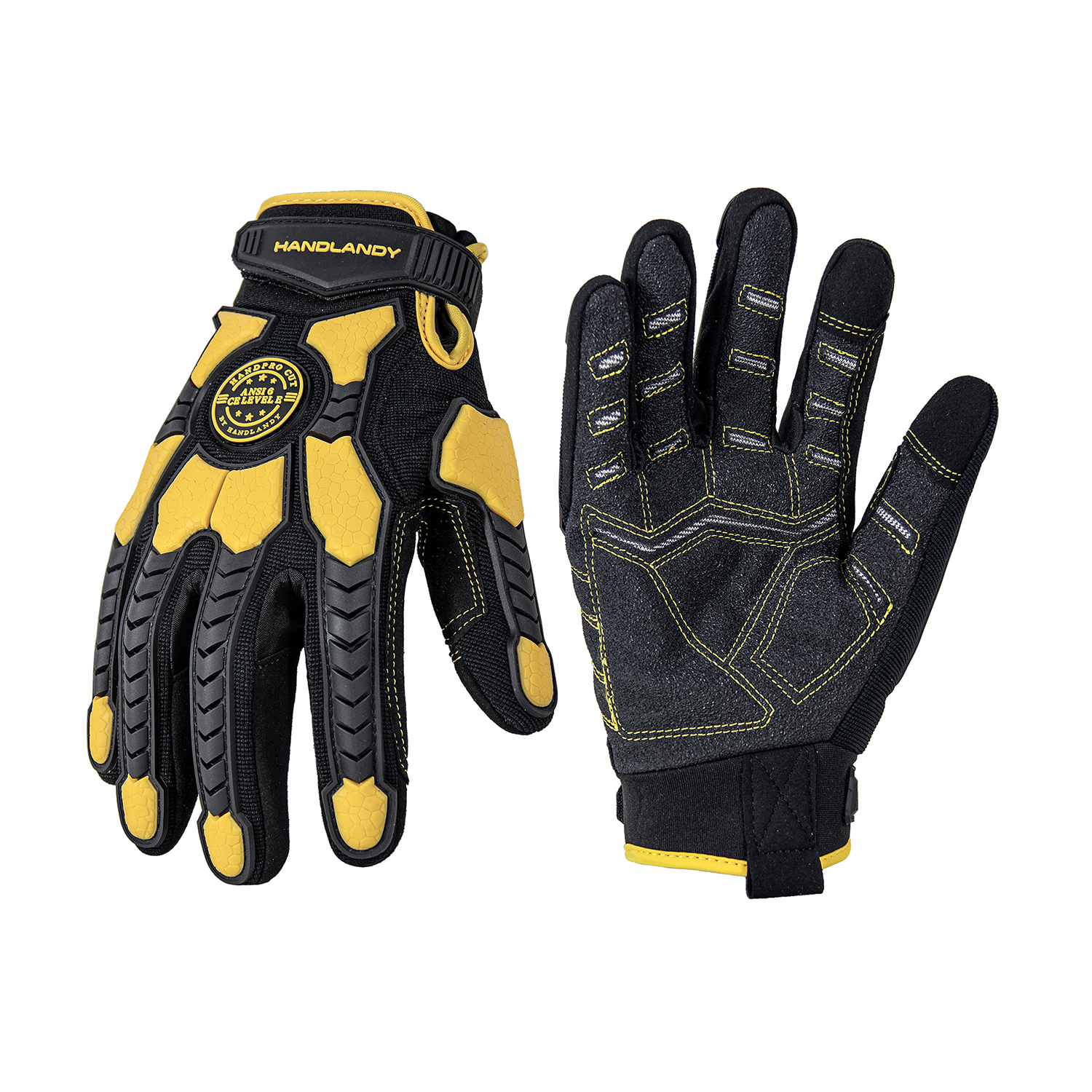 Heavy Duty Work Gloves, Cut 6  - Work Glove Impact reseña y precio