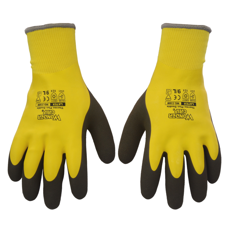 Thermal Latex Safety Work Glov - Winter Glove Insulated reseña y precio