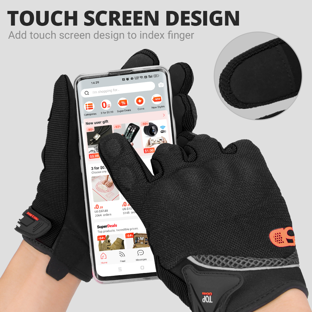 Summer Motorcycle Gloves Breat - Motorcycle Glove Knuckle reseña y precio