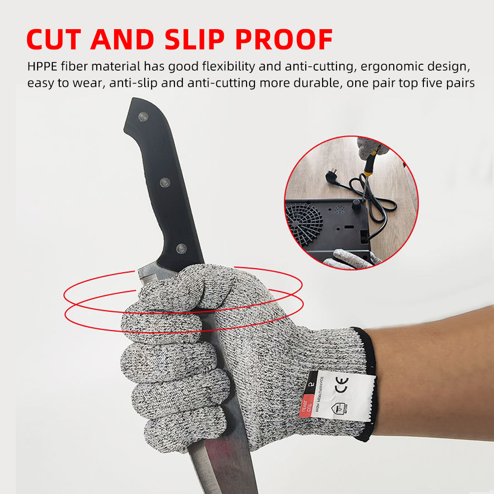 Safety Cut-Resistant Gloves Pe - Cut Resistant Glove reseña y precio