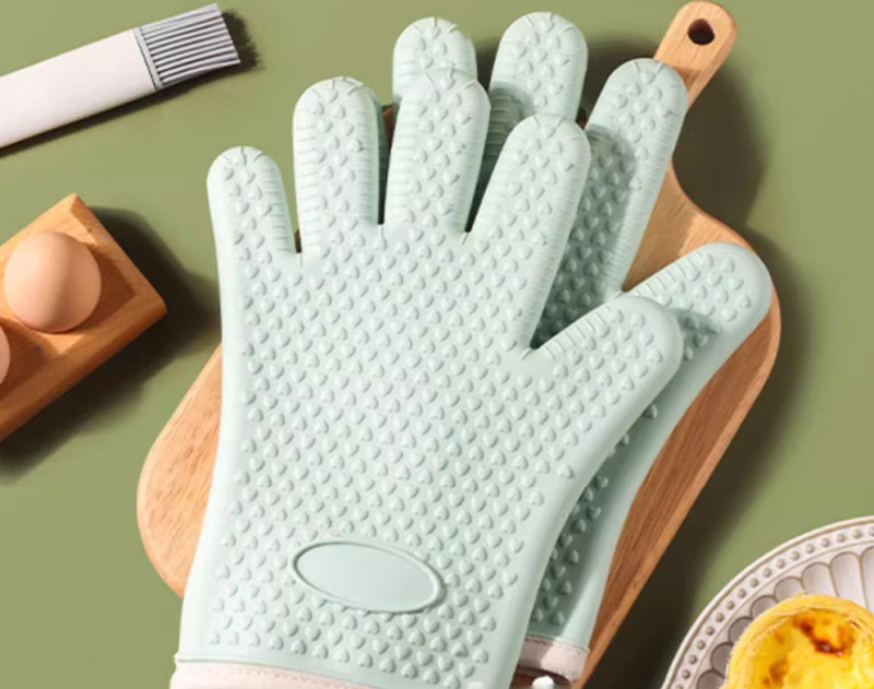Non-slip Silicone Oven Mitts w - Oven Mitt Silicone reseña y precio