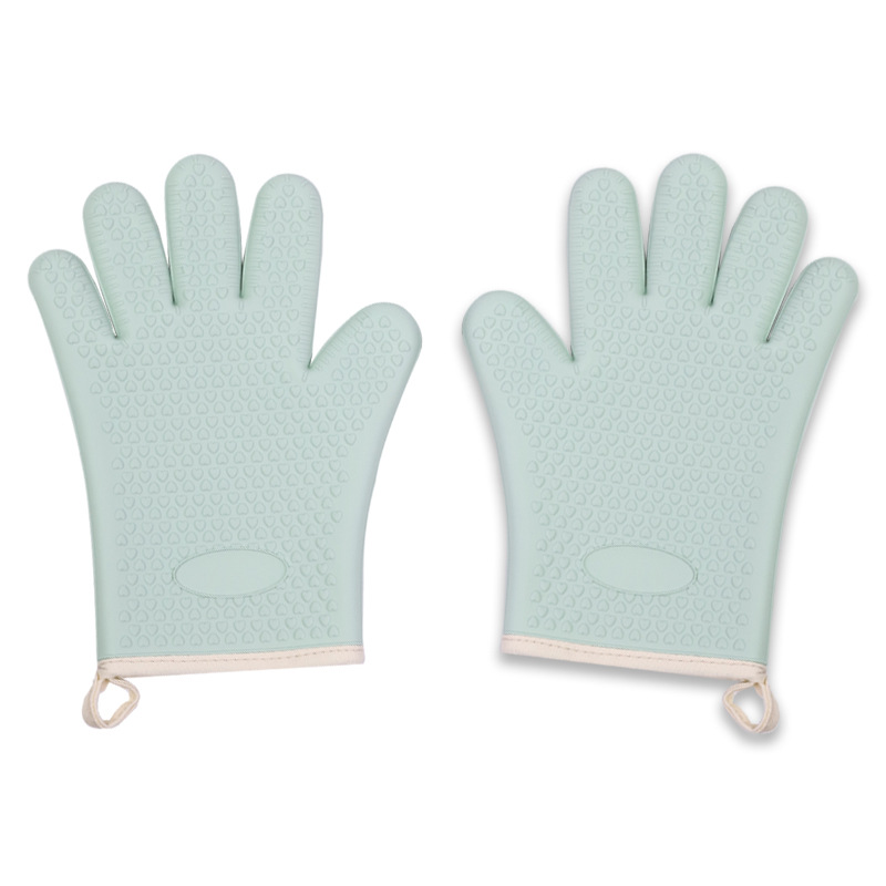 Non-slip Silicone Oven Mitts w - Oven Mitt Silicone reseña y precio
