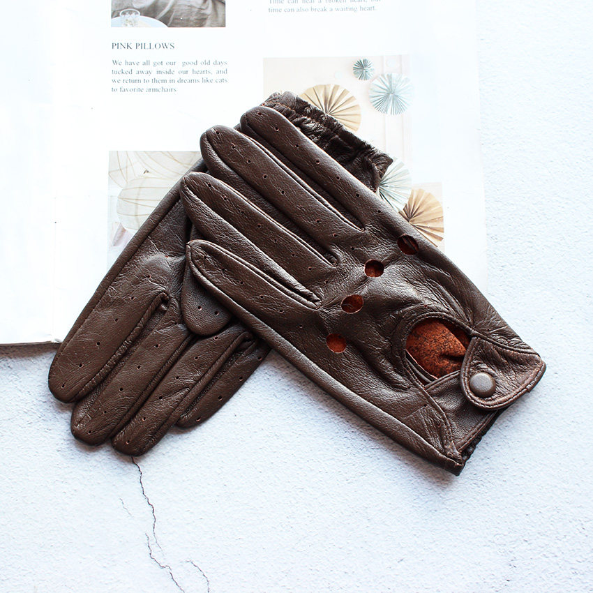 Women's Summer Full Finger Lea - Leather Driving Glove reseña y precio