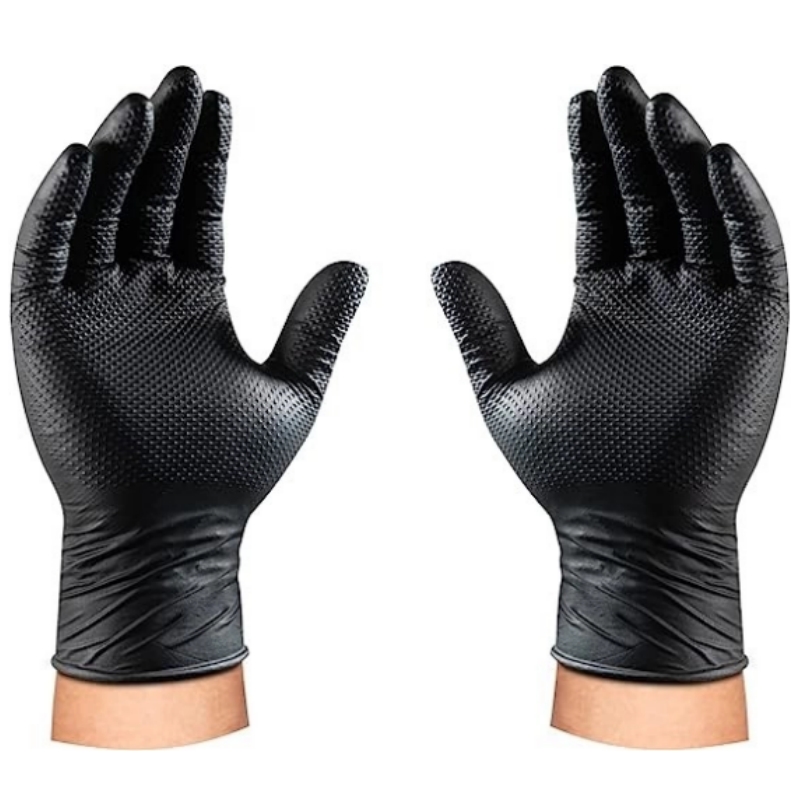8Mil Heavy Duty Black Nitrile  - Nitrile Mechanic Glove reseña y precio