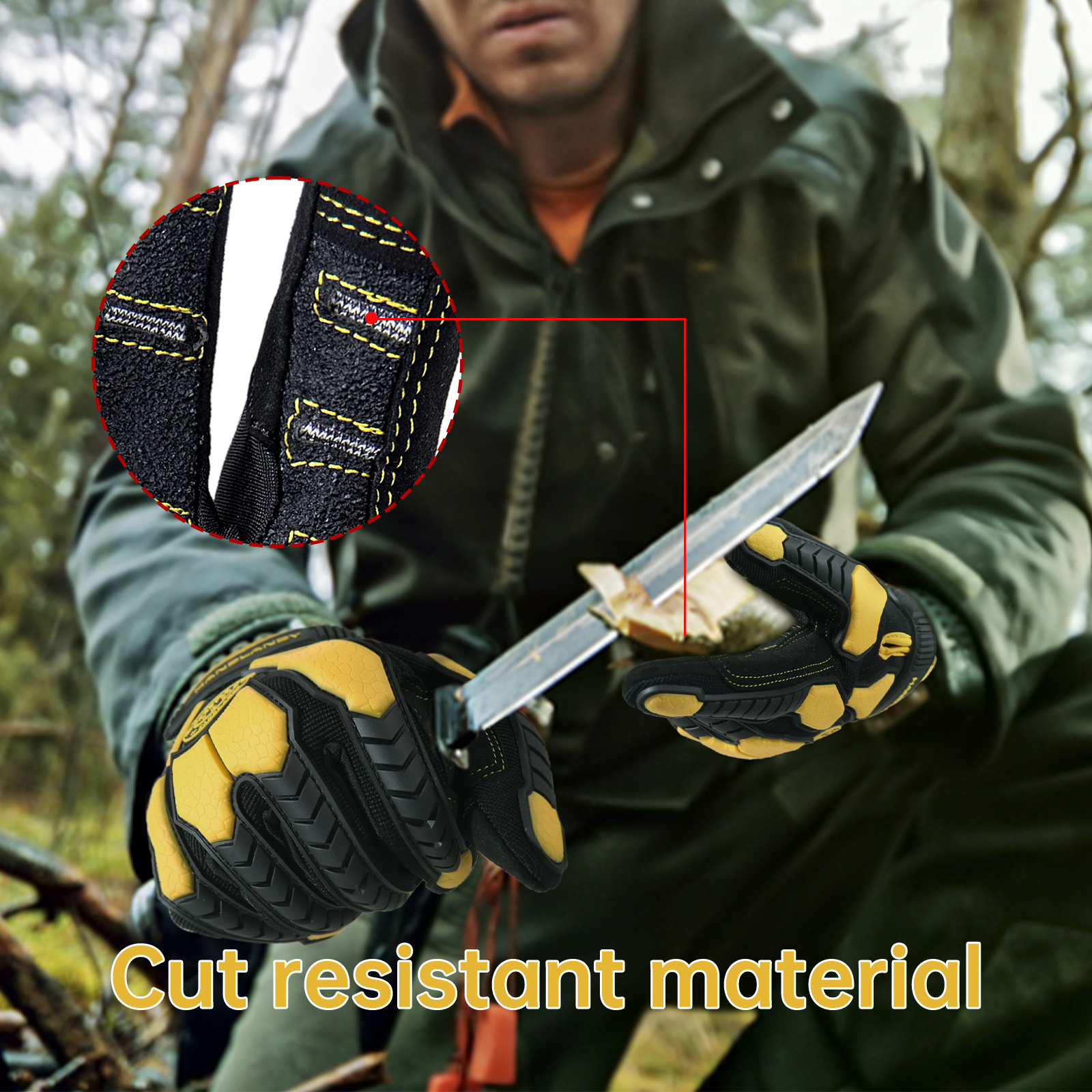 HANDLANDY Heavy Duty Work Glov - Work Glove Impact reseña y precio