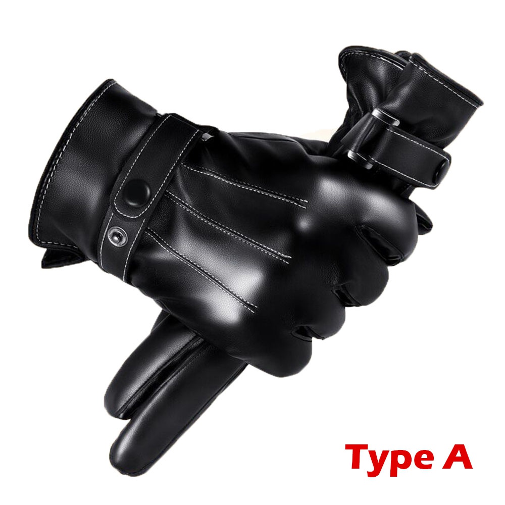 1Pair Winter Gloves Warm Drivi - Leather Driving Glove reseña y precio
