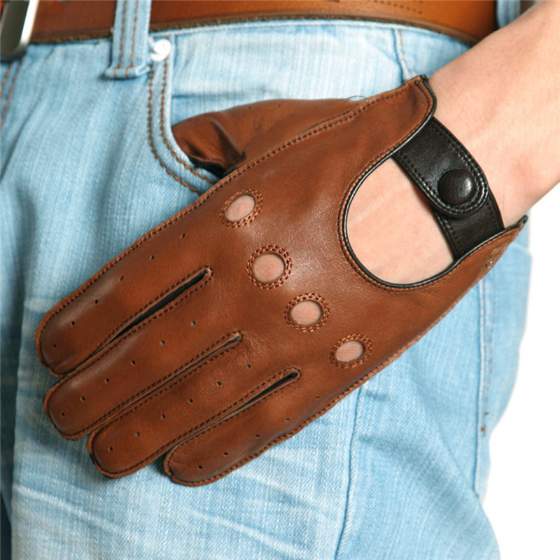 New Arrival Mens Gloves Goatsk - Leather Driving Glove reseña y precio