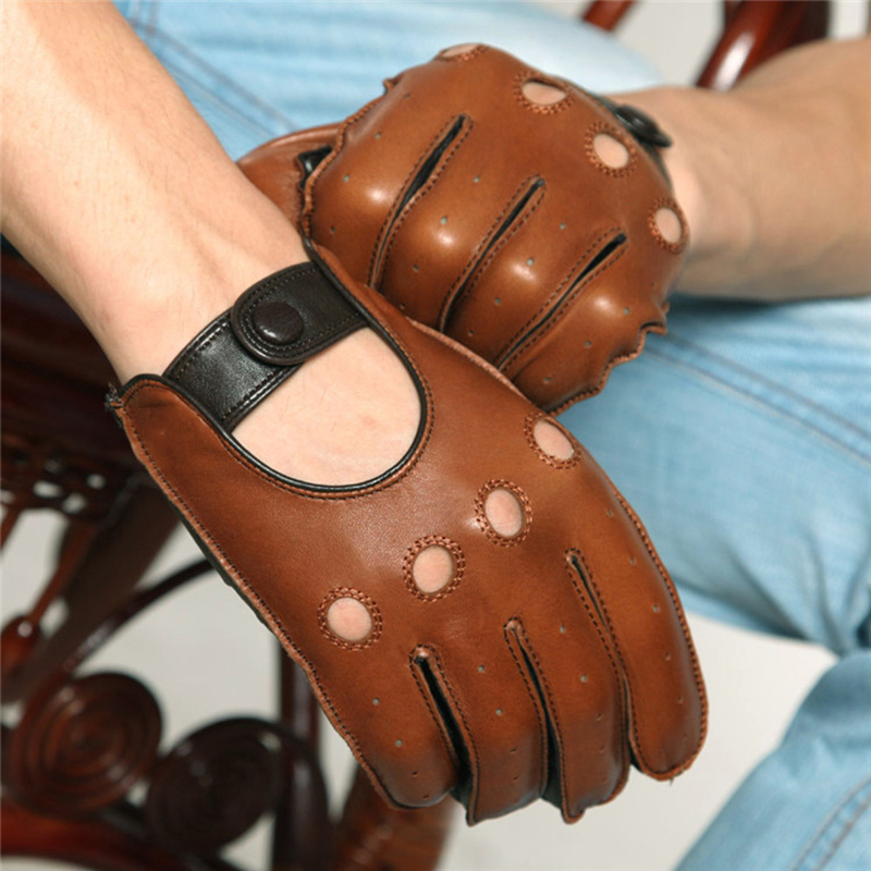 New Arrival Mens Gloves Goatsk - Leather Driving Glove reseña y precio