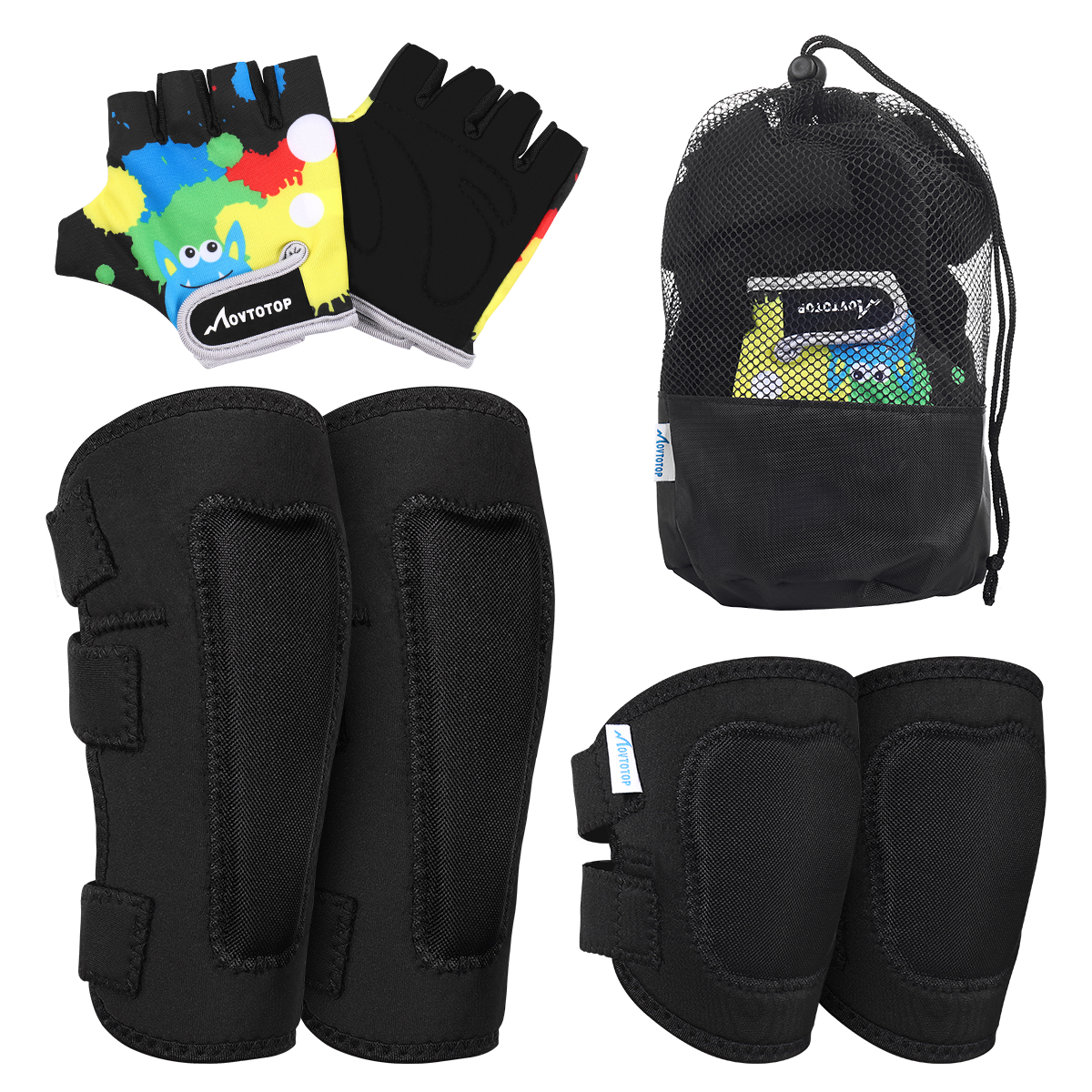 MOVTOTOP Protective Gear Set K - Cycling Glove Padded reseña y precio
