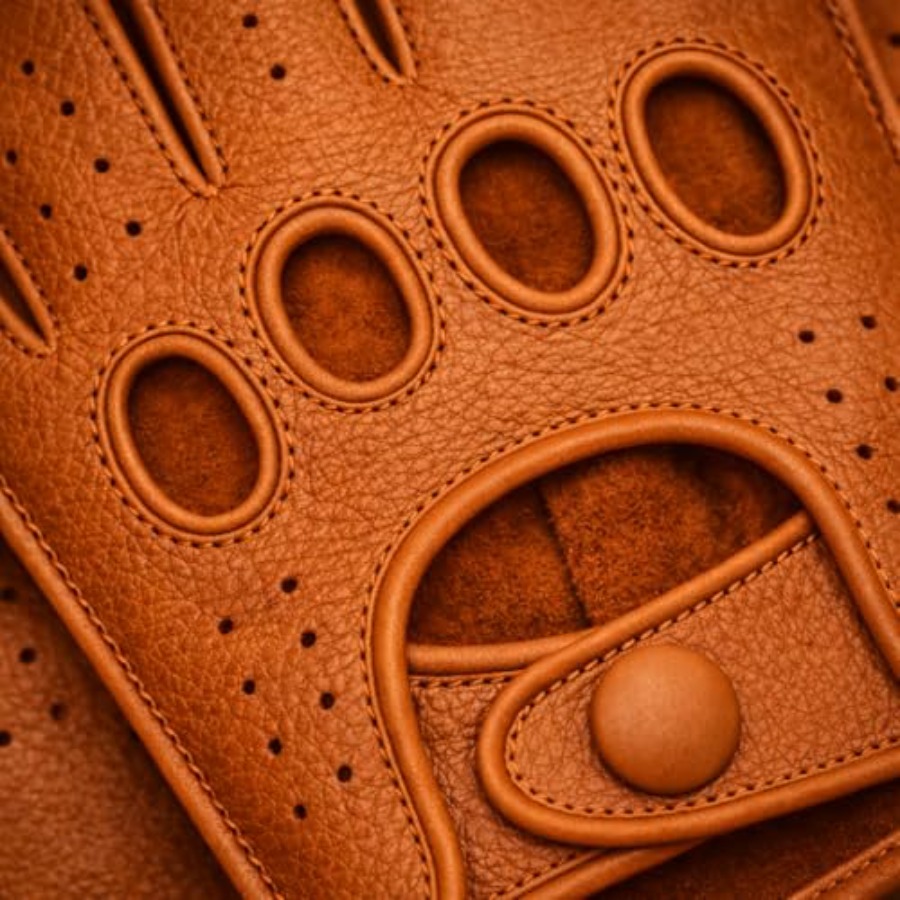 Mens fingerless leather drivin - Leather Driving Glove reseña y precio