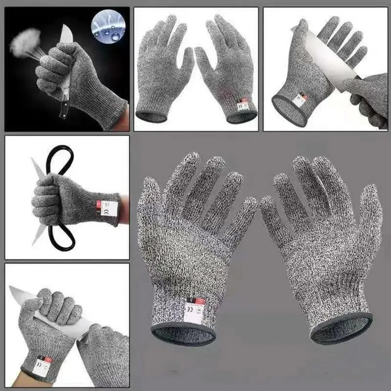 Level 5 HPPE Anti-Cut Gloves K - Cut Resistant Glove reseña y precio