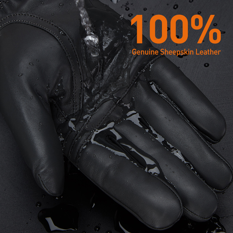 BISON DENIM Genuine Sheepskin  - Leather Driving Glove reseña y precio
