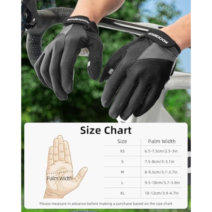 Cycling Gloves for Men Women - - Cycling Glove Padded reseña y precio