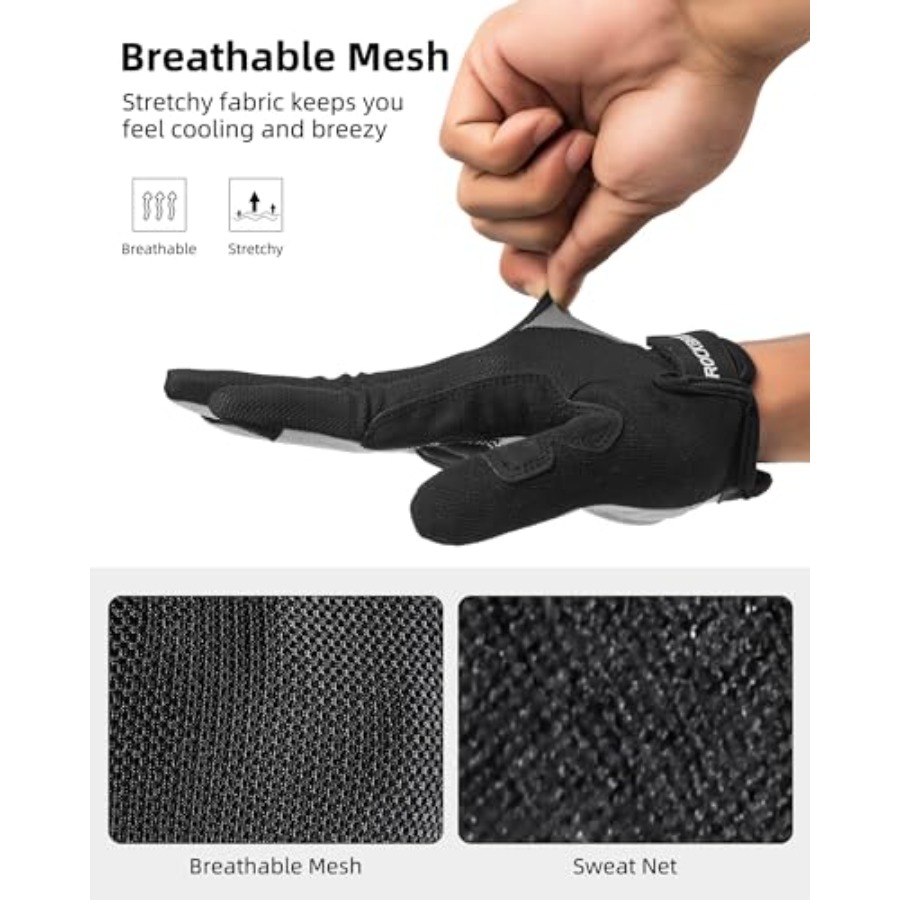 Cycling Gloves for Men Women - - Cycling Glove Padded reseña y precio