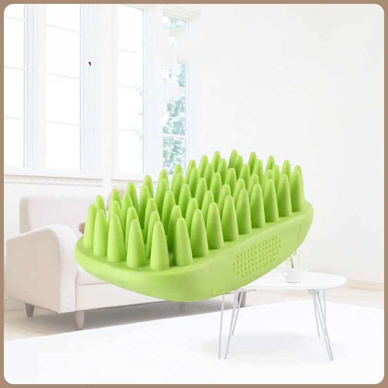 Pet Bath Brush Rubber Comb Hai - Rubber Glove Cleaning reseña y precio