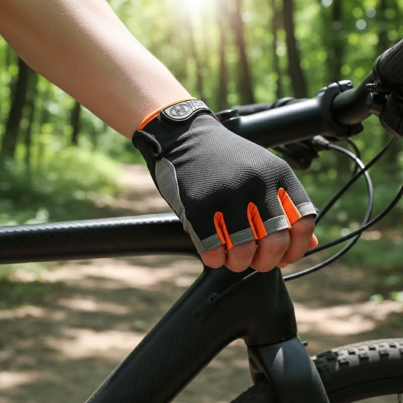 Half Finger Cycling Gloves Men - Cycling Glove Padded reseña y precio