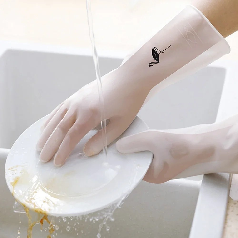 Waterproof Rubber Latex Dish W - Dish Glove Rubber reseña y precio