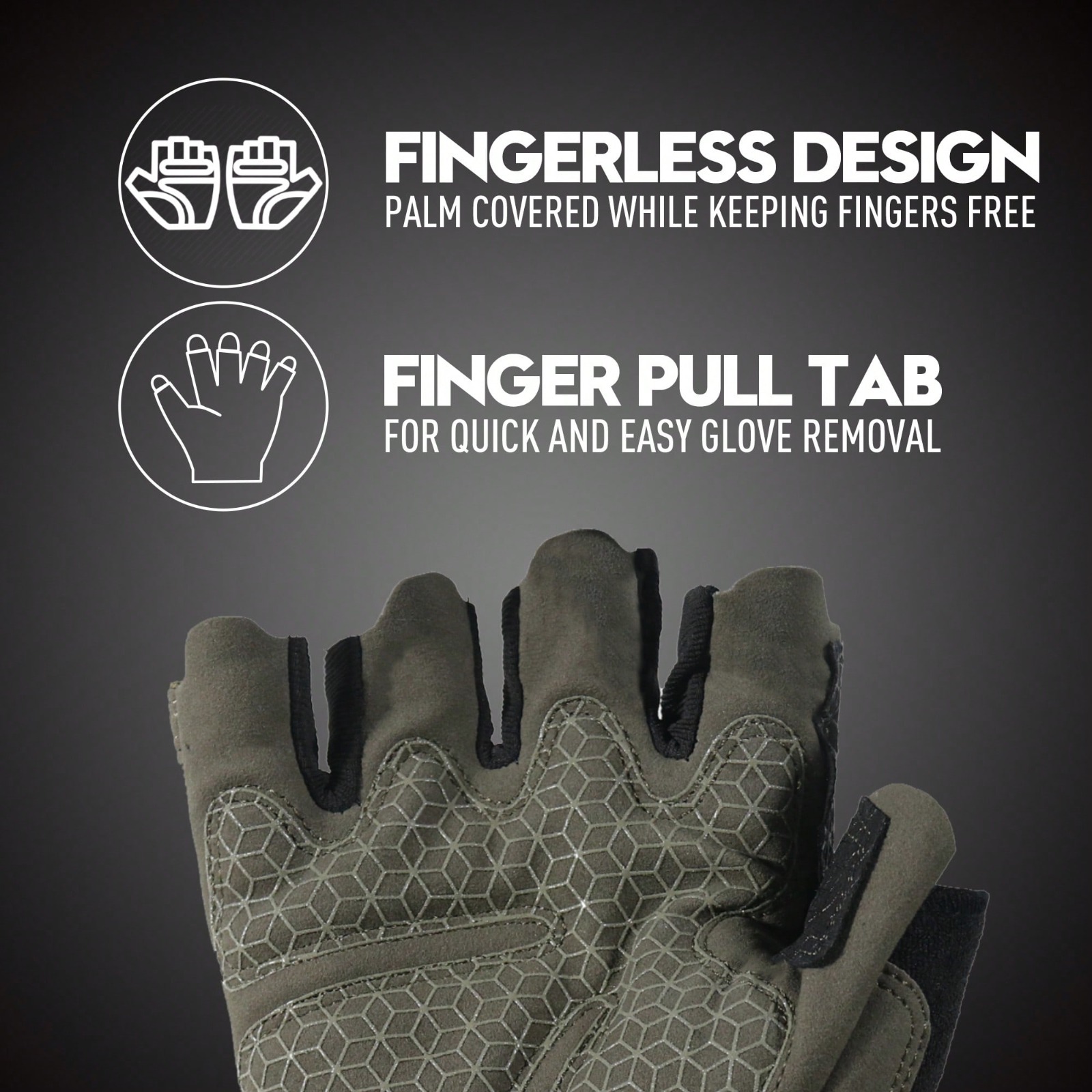 Tactical Fingerless Impact Glo - Work Glove Impact reseña y precio