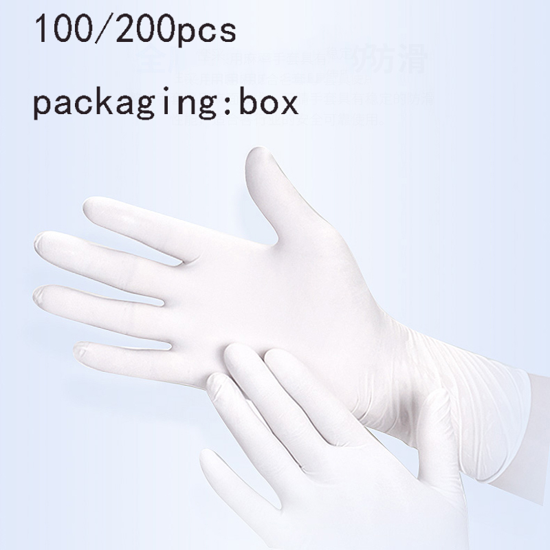 S/M/L/XL White Disposable Nitr - Dish Glove Rubber reseña y precio