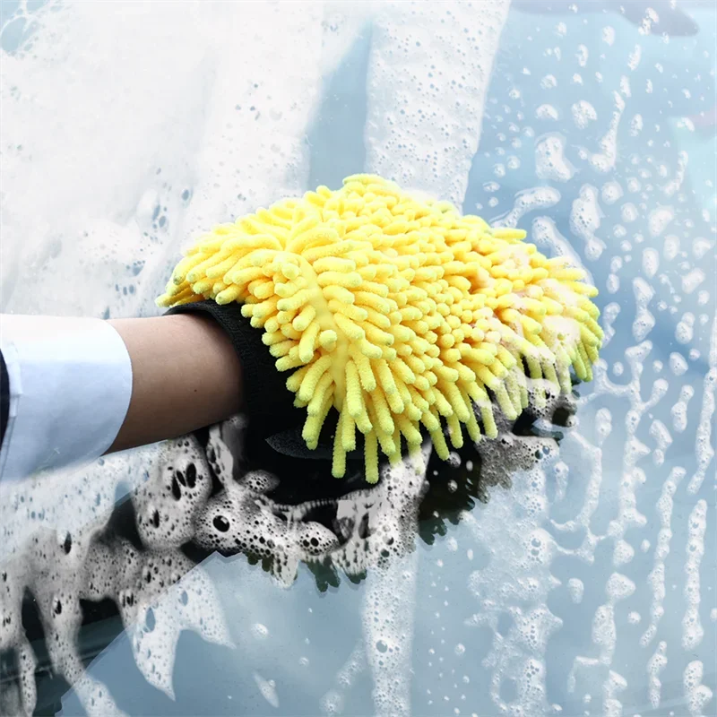 1/5pcs Car Washing Gloves Wate - Gardening Glove Waterproof reseña y precio