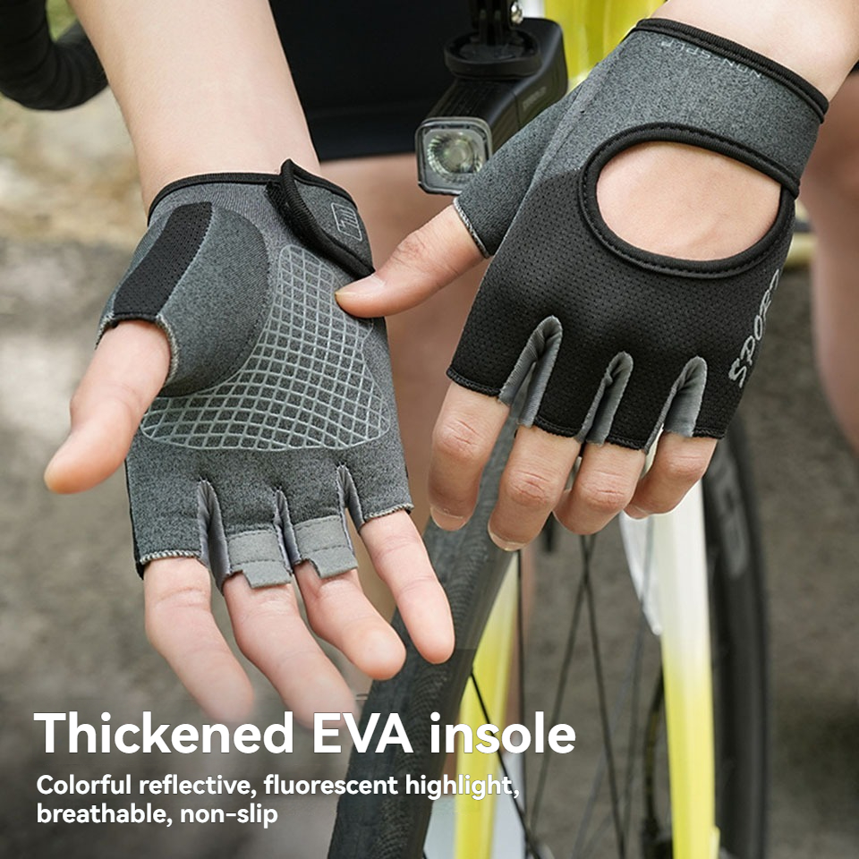 Cycling Sport Half Finger Glov - Workout Glove Gym reseña y precio