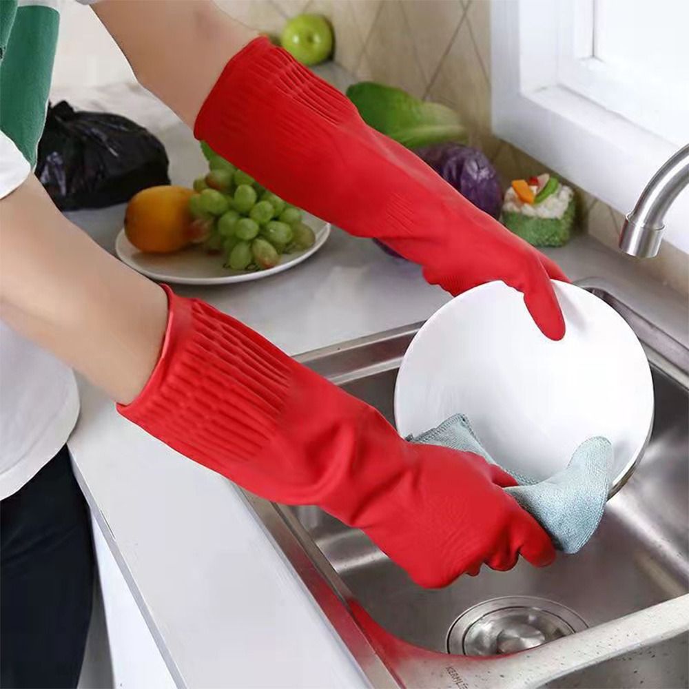 1 Pair Heavy Duty Rubber Glove - Dish Glove Rubber reseña y precio
