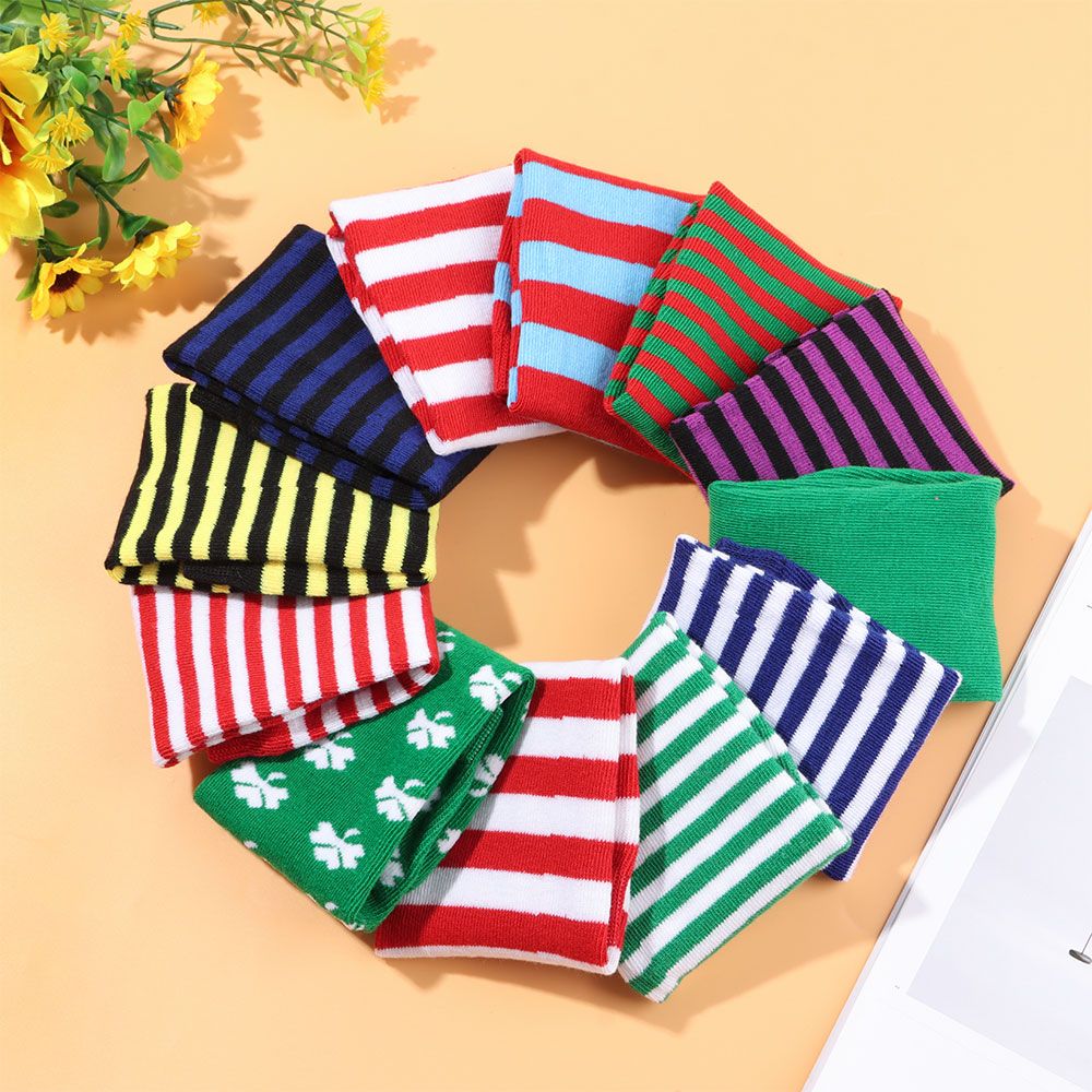 Striped Knitted Handschoenen L - Fingerless Glove Knit reseña y precio