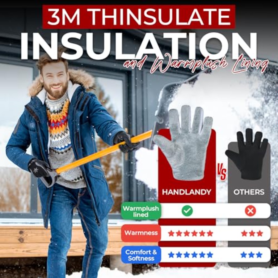 Winter Work Gloves for Men Wom - Winter Glove Insulated reseña y precio