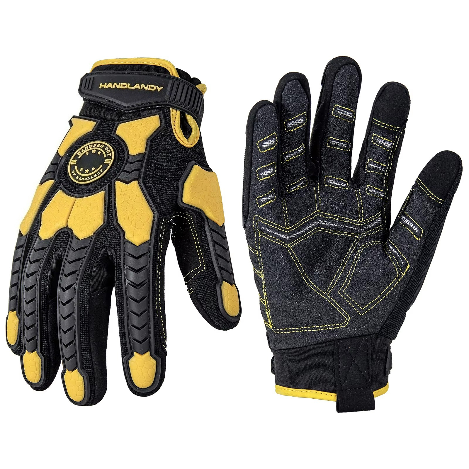 PVC Reinforced Impact Protecti - Work Glove Impact reseña y precio