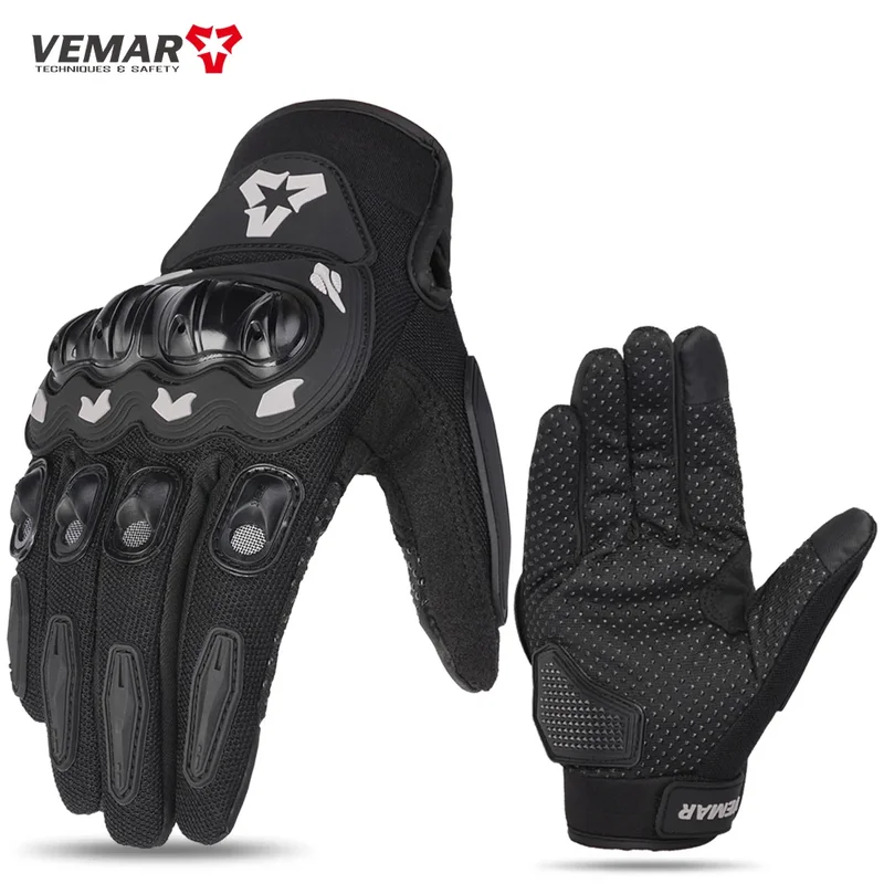 Touch Full-Finger Motorcycle R - Motorcycle Glove Knuckle reseña y precio