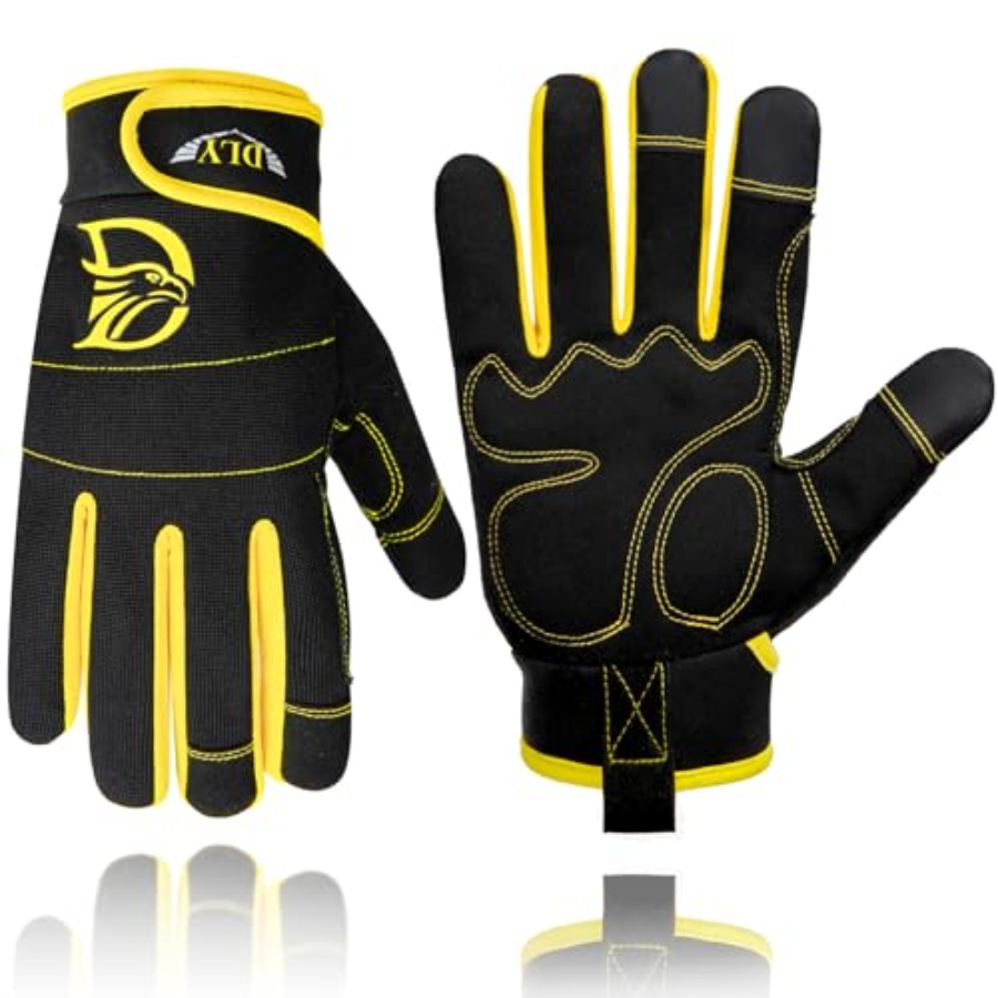 DLY Heavy Duty Work Gloves, Im - Work Glove Impact reseña y precio