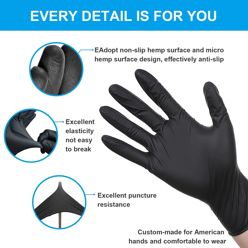 20/50/100PCS Disposable Nitril - Nitrile Mechanic Glove reseña y precio