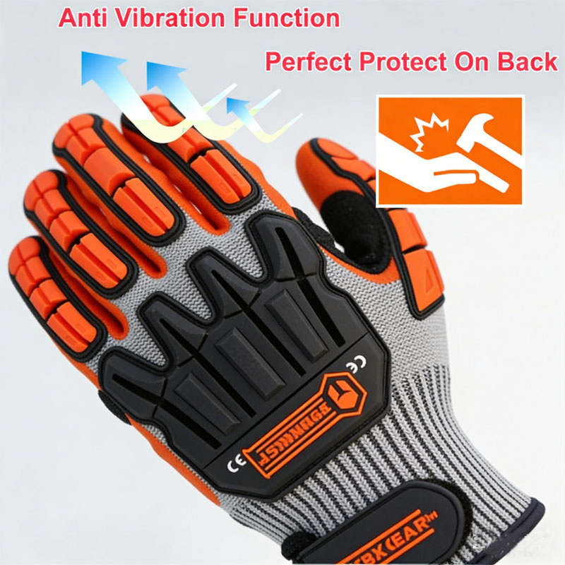 NMSafety Anti-Vibration Cut-Re - Nitrile Mechanic Glove reseña y precio