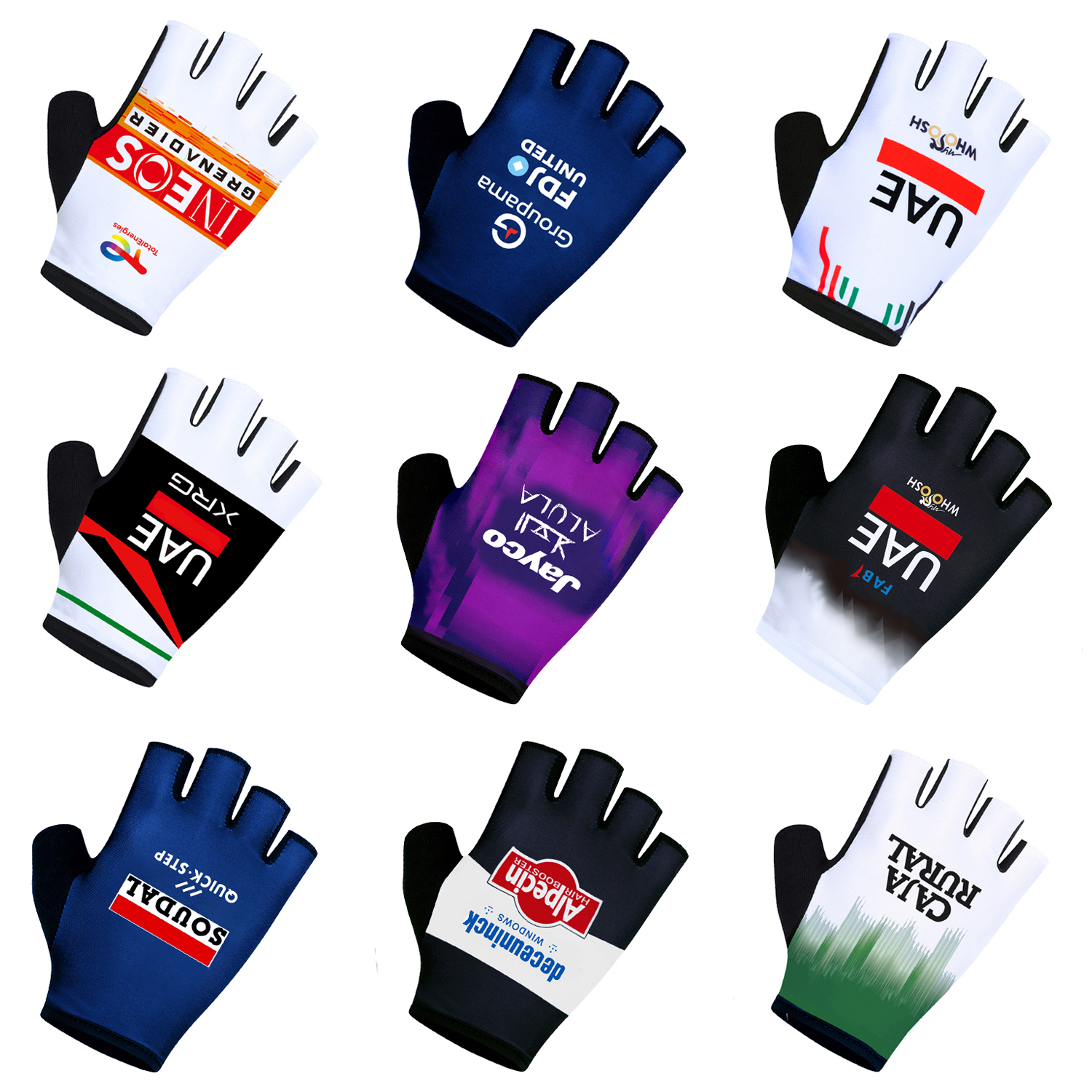 2026 UAE Team Cycling Gloves F - Workout Glove Gym reseña y precio