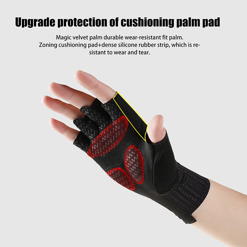 Summer Breathable Half Finger  - Cycling Glove Padded reseña y precio