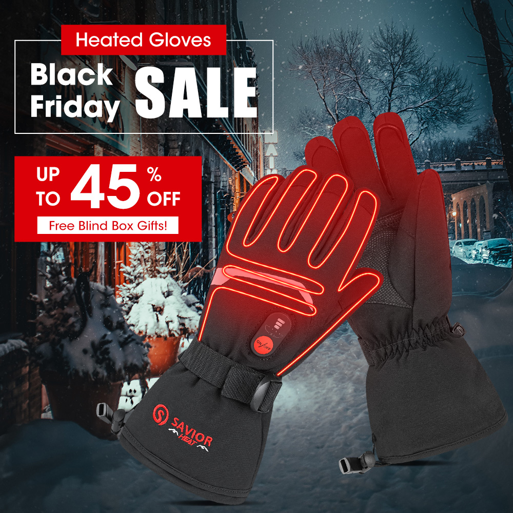 SNOW DEER Winter Heated Gloves - Ski Glove Waterproof reseña y precio