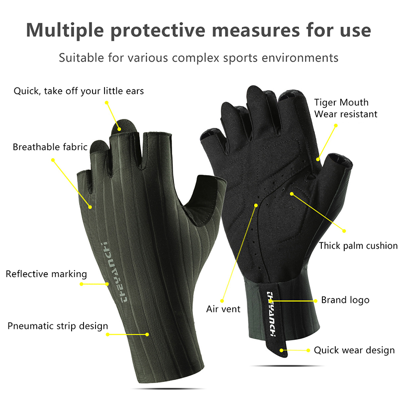 Summer Breathable Half Finger  - Cycling Glove Padded reseña y precio
