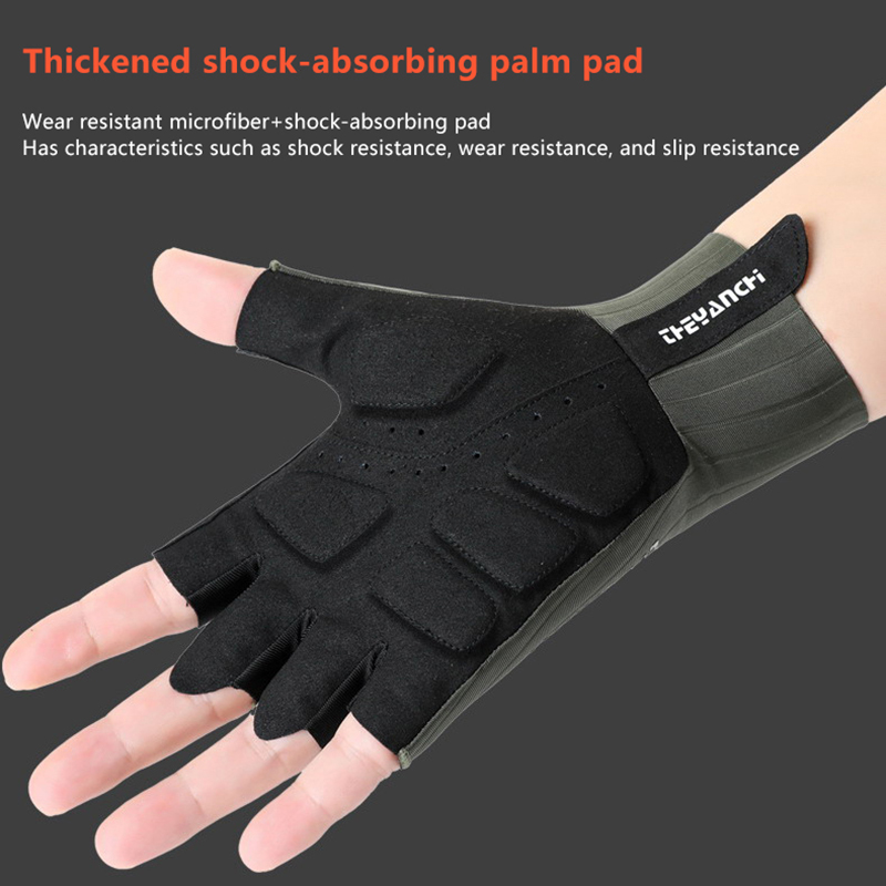 Summer Breathable Half Finger  - Cycling Glove Padded reseña y precio