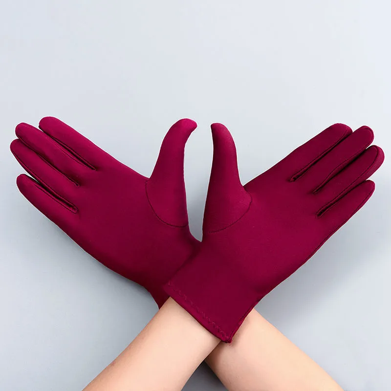 Autumn Summer Thin Ice Silk Gl - Leather Driving Glove reseña y precio