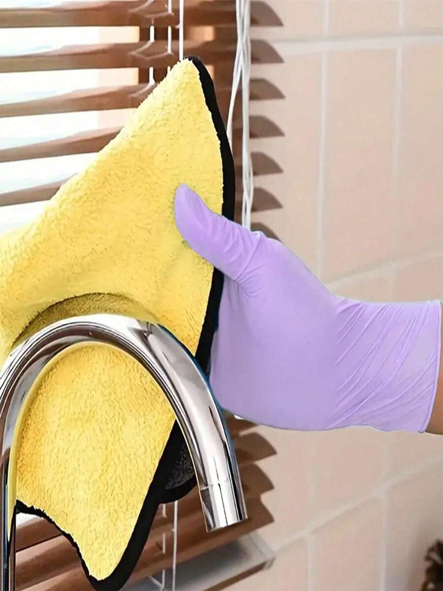 100/50/4pcs Disposable Purple  - Latex Disposable Glove reseña y precio