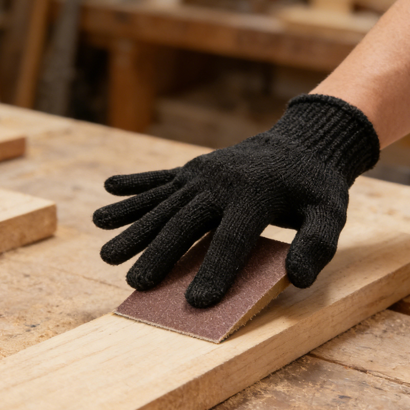 1 Pair Black Anti Cutting Glov - Cut Resistant Glove reseña y precio