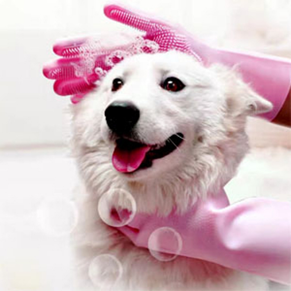 Silicone dishwashing gloves, h - Dish Glove Rubber reseña y precio