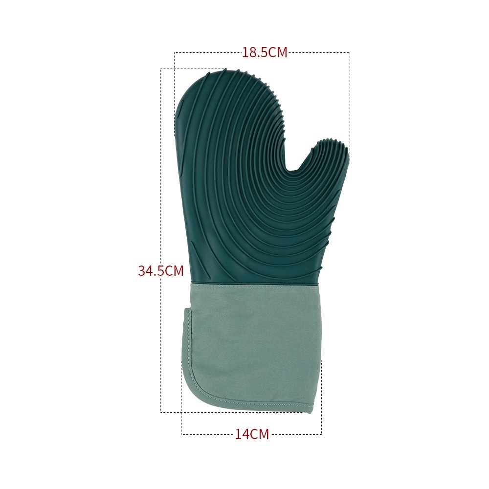 Silicone oven heat insulation  - Oven Mitt Silicone reseña y precio