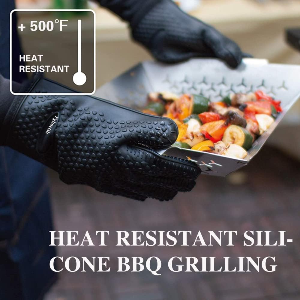 Silicone Oven Mitts, Heat Resi - Oven Mitt Silicone reseña y precio