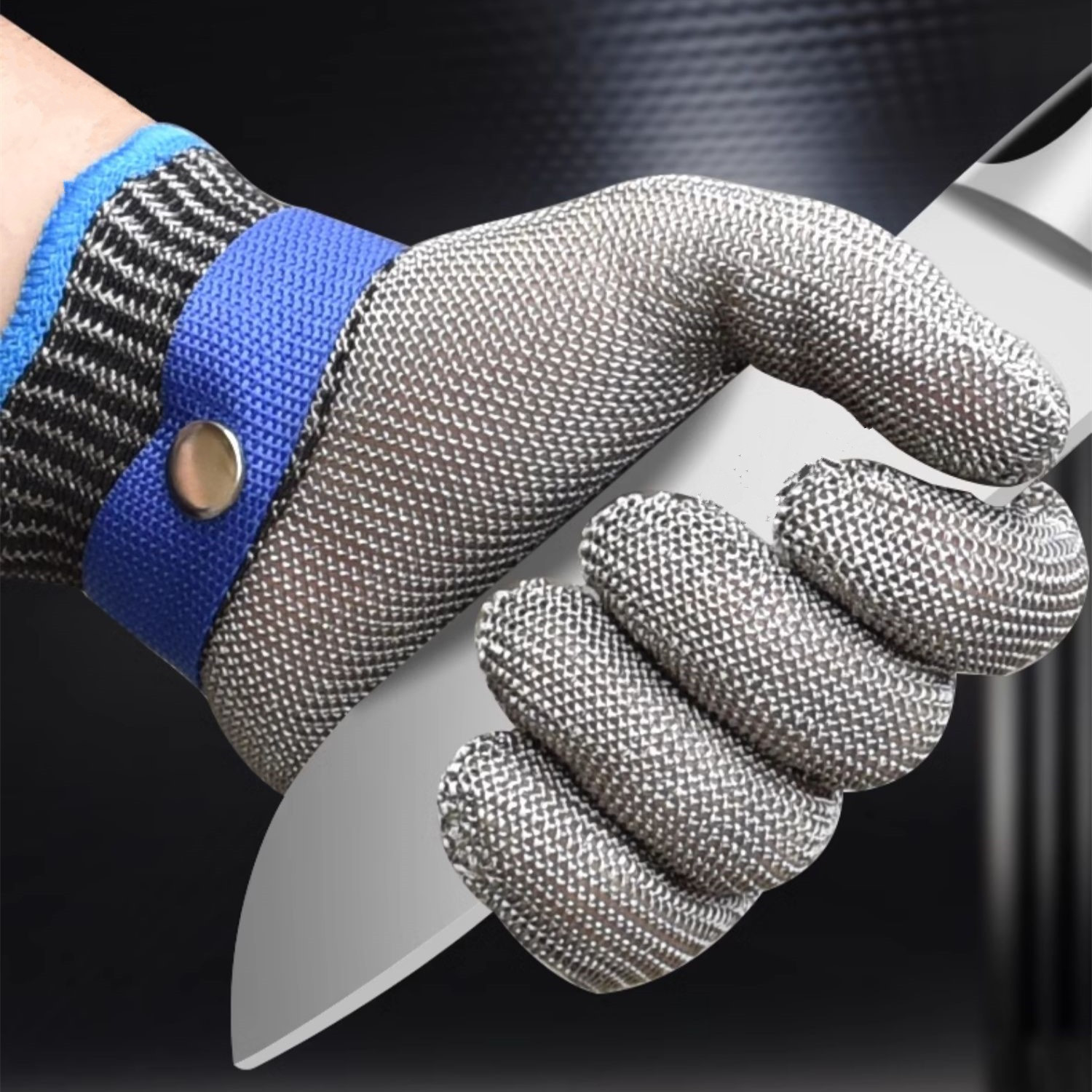 Anti-cut Mesh Metal Glove Safe - Cut Resistant Glove reseña y precio