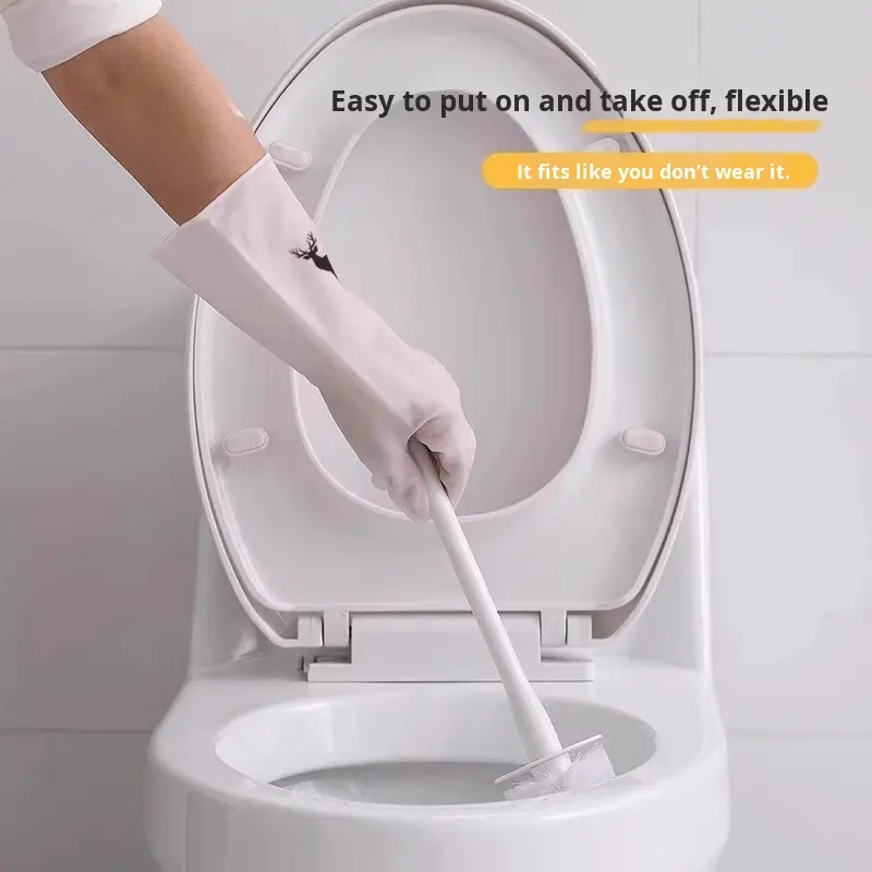 Waterproof Housework Cleaning  - Dish Glove Rubber reseña y precio
