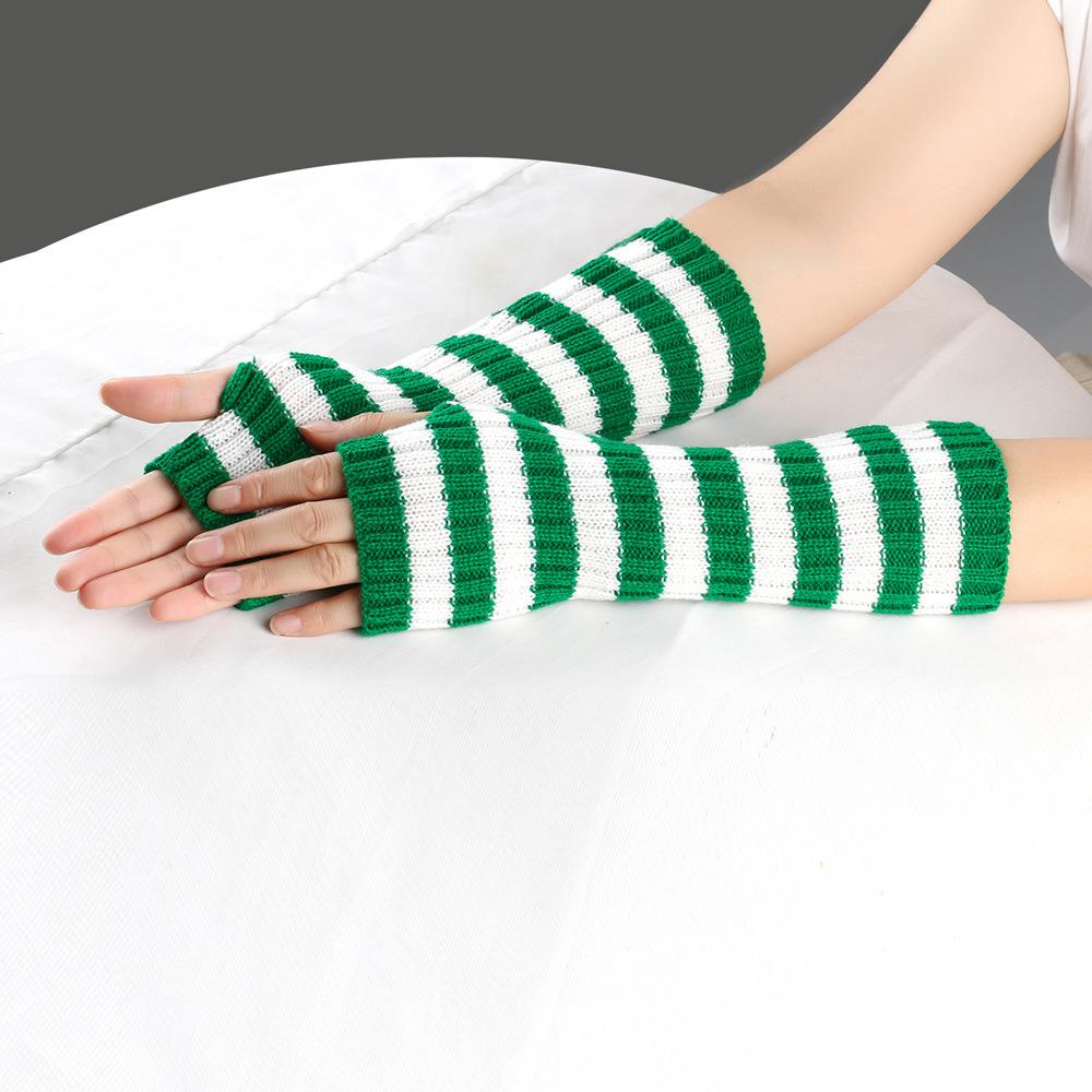 Winter Warm Long Sleeves Gothi - Fingerless Glove Knit reseña y precio