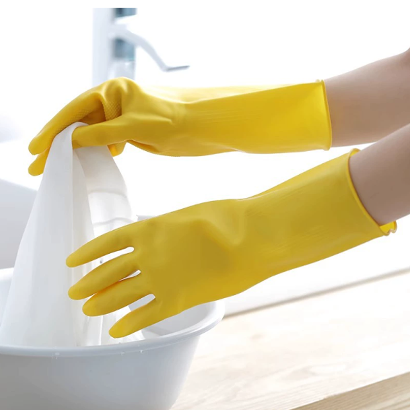 1/3/5/10PCS Rubber Gloves Wash - Dish Glove Rubber reseña y precio